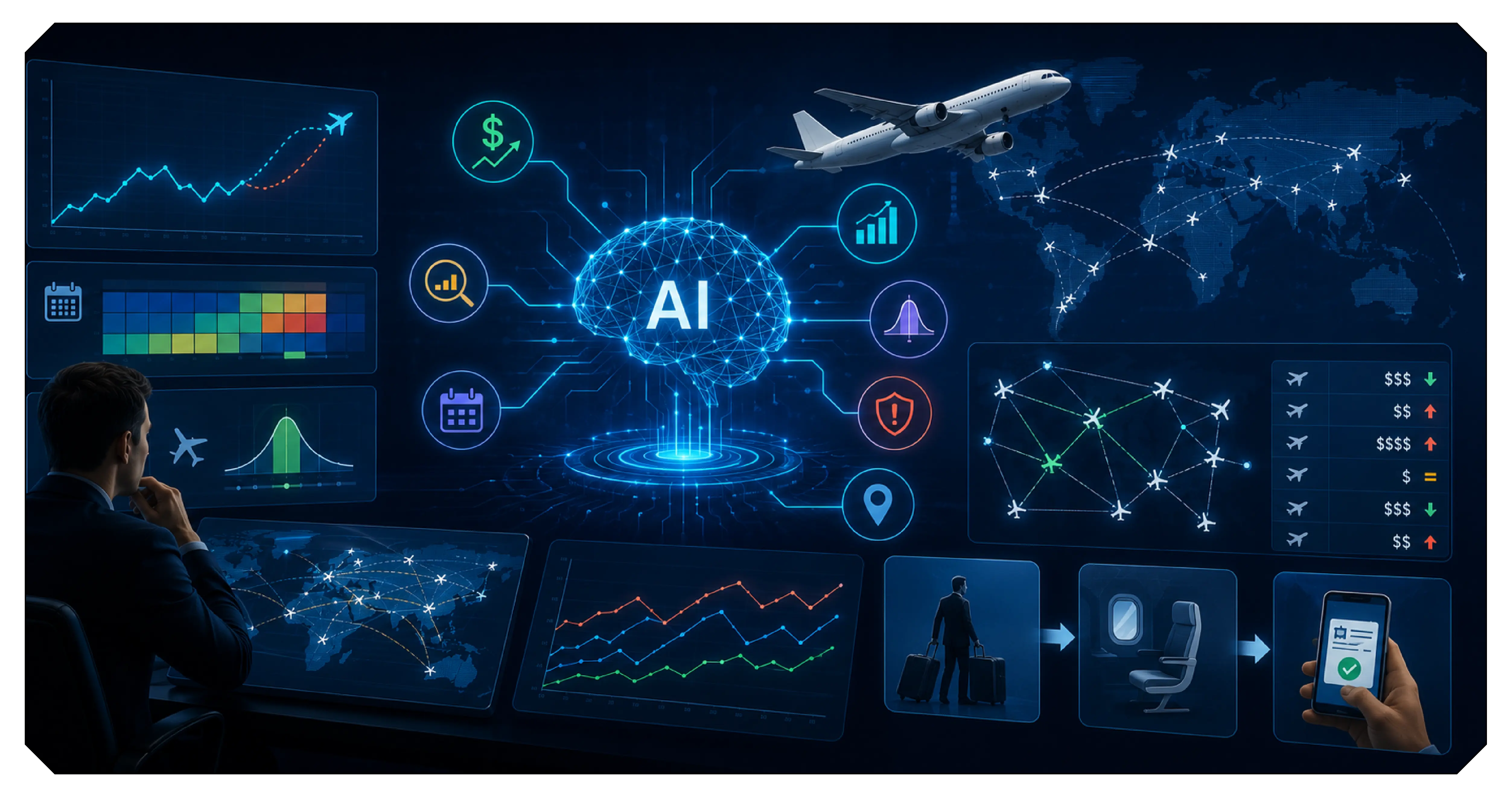AI and Automation in Flight Fare Analytics